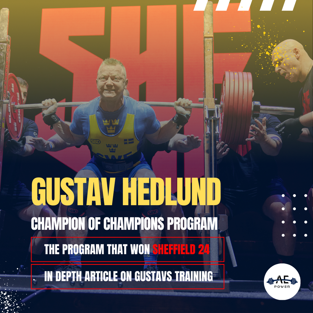 Gustav Hedlund - Champion of Champions Program - Sheffield 2024